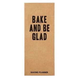 Faithworks Baking Planner - Bake & Be Glad Christian Psalm 118:24 (20249)